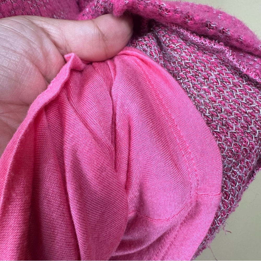 Anthropologie Saturday/Sunday Lyla Cozy Tunic Dress in Pink Size Small Petite - Picture 9 of 11